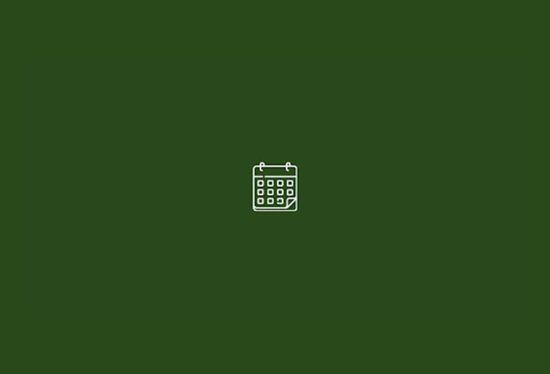 Dark green background with a calendar icon, emphasizing the importance of scheduling and time management in SAT prep.